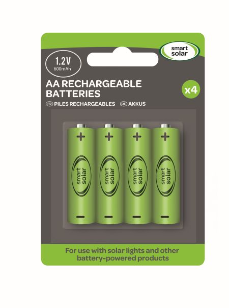 1.2V AA Ni-MH 00mAh Rechargeable Battery 4 pk