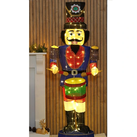 1.8M Nutcracker With Drum - image 1