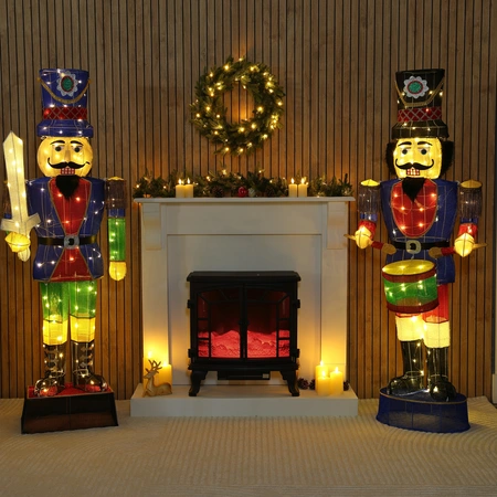 1.8M Nutcracker With Drum - image 2