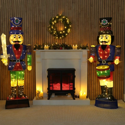 1.8M Nutcracker With Drum - image 2