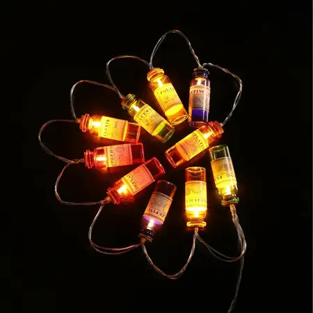 10 Potion Bottle String Lights - image 1