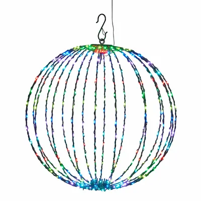144 LED Twinkling Orb, Colour Changing 30cm, LV - image 38