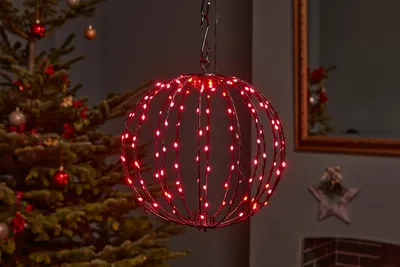 144 LED Twinkling Orb, Colour Changing 30cm, LV - image 32