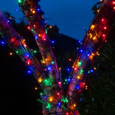 200 Fit & Forget B/O Multicolour Multifunction String Lights