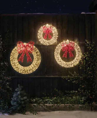 2000 LED Galaxy Wreath - Warm White 60cm - image 2