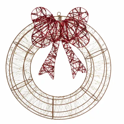 2000 LED Galaxy Wreath - Warm White 60cm - image 1