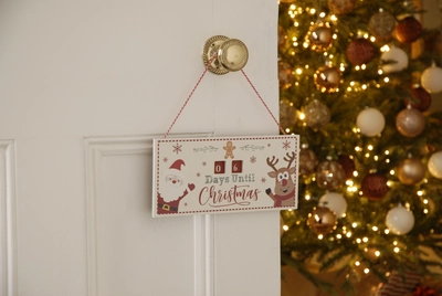 25Cm Days Until Christmas Advent Sign - image 3