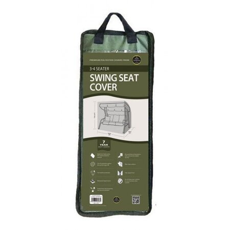 3-4 Seater Swing Seat Cover Green