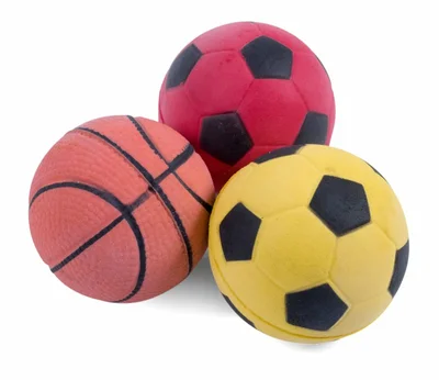 3 Pack Sponge Balls Dog Toy