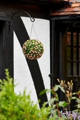 30cm Pink Rose Ball - image 2