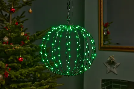 360 LED Twinkling Orb, Colour Changing 50cm, LV - image 8
