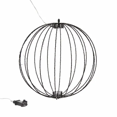 360 LED Twinkling Orb, Warm White 50cm, LV - image 2