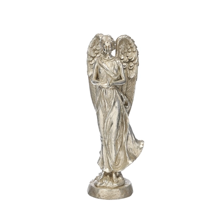 41cm antique silver angel