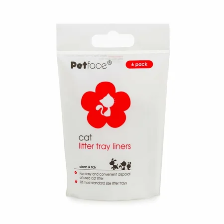 6 Pack Litter Tray Liners