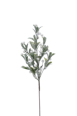 60cm frosted white berry pick