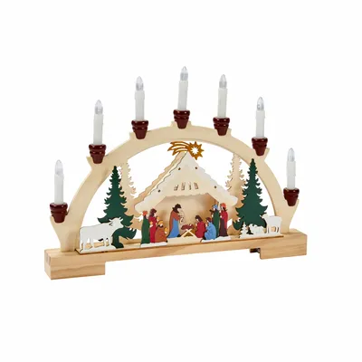7 LED Nativity CandleBridge - image 2