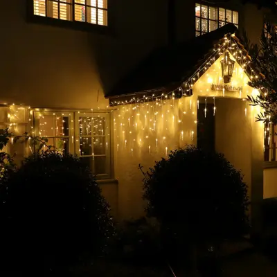 720 Warm White Multi/F Jack Frost Icicles With White - image 2