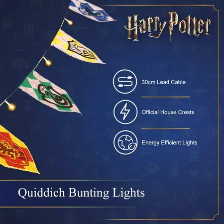 8 Quidditch Bunting Lights - image 5