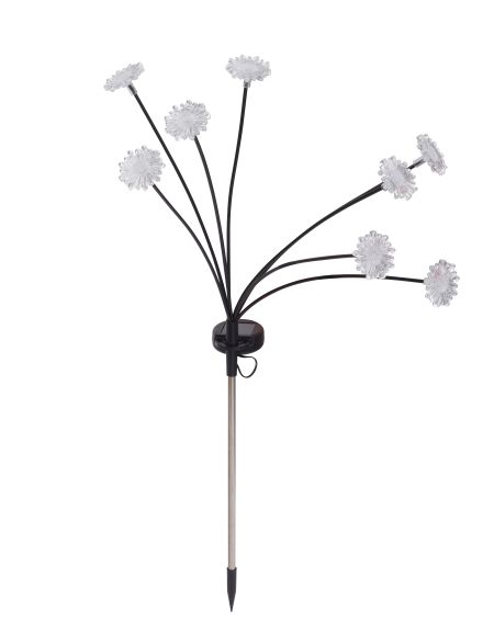 8-Stem FloraLights Warm White  Stake Light - image 1
