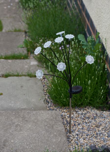 8-Stem FloraLights Warm White  Stake Light - image 3