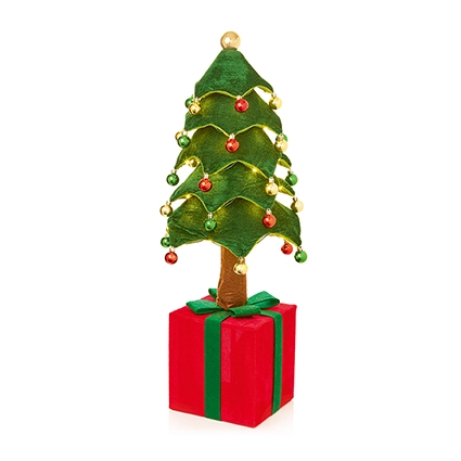 88Cm B-O Lit Christmas Tree With Led - Kd