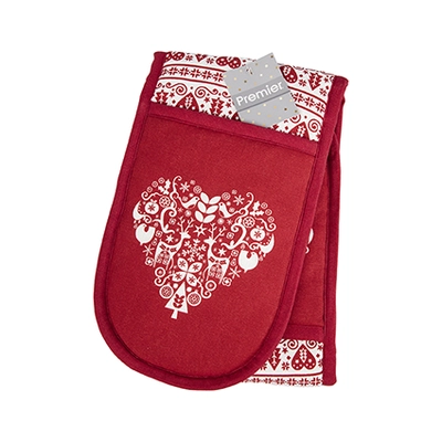 90cm Nordic Double Oven Gloves