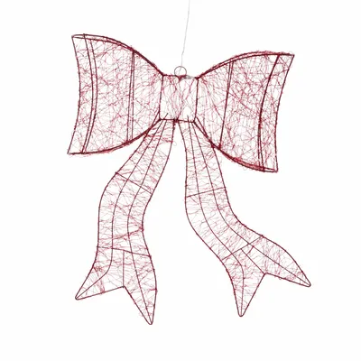 960 LED Galaxy Bow - Red 60cm, LV - image 3