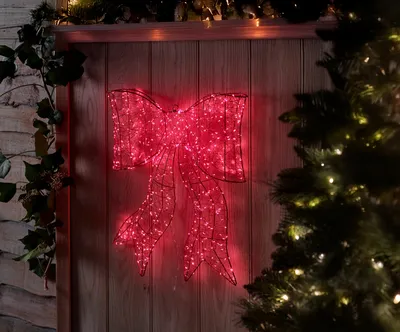 960 LED Galaxy Bow - Red 60cm, LV - image 1
