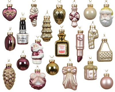 Advent Figure Glass Asst. H.5cm - image 2