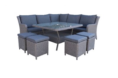 Almeria Large High-Back Corner Unit