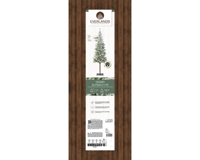 Alpbach Fir Snowy green/white dia60cm 5Ft - image 4