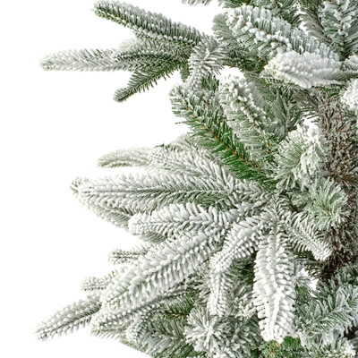 Alpbach Fir Snowy green/white dia75cm 7ft - image 2