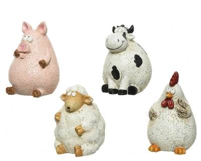 Animal Magnesium Assorted L30-W31.50-H45cm