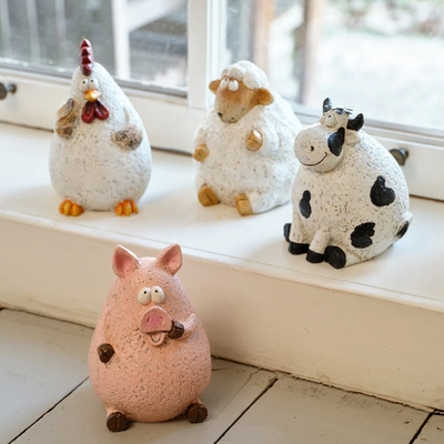 Animal Polyresin Farms Animals 4 W16.00-H18.50cm asst. - image 2