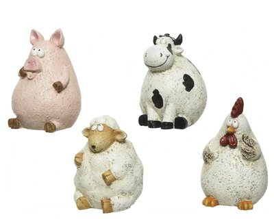 Animal Polyresin Farms Animals 4  W16.00-H18.50cm asst. - image 1