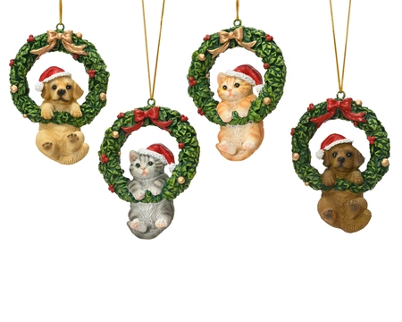 Animals Polyresin Asst. H.10.9cm