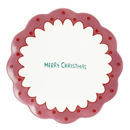 Anna Plate Pink - H2Xd34Cm