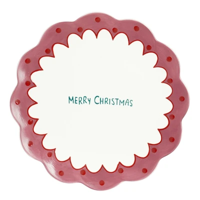 Anna Plate Pink - H2Xd34Cm