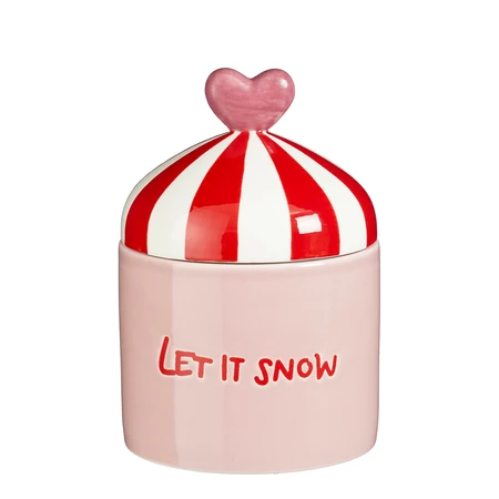 Anna Storagepot Pink - H20,5Xd14Cm