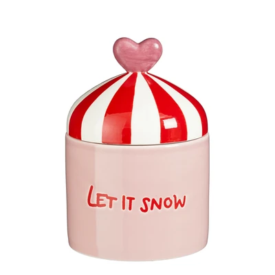 Anna Storagepot Pink - H20,5Xd14Cm