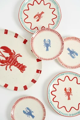 Ariane Plate Oval Red - L40,5Xw31Xh3Cm - image 5