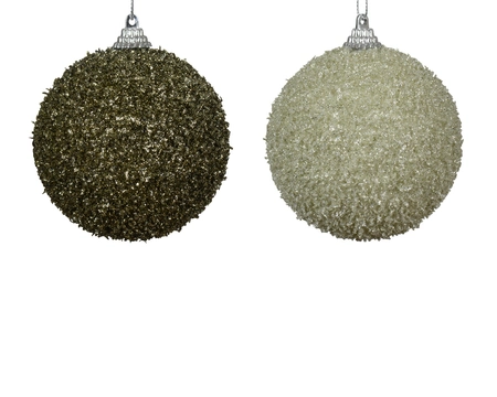 Bauble Foam Sequin Asst. dia8cm
