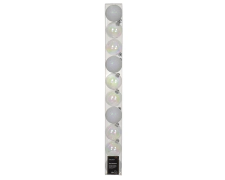 Bauble Polystyrene Transparent/Iris D.6cm - image 2