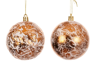 Bauble Pp bronze dia8cm