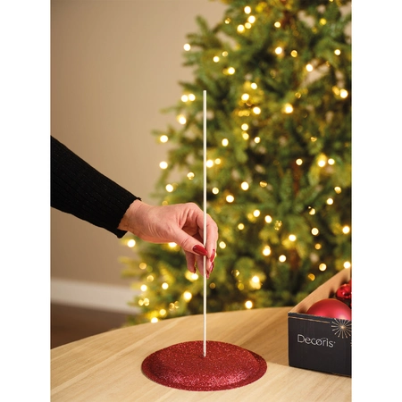 Baubles Glass christmas red dia4cm - image 3