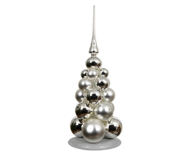 Baubles Glass silver dia4cm - image 1