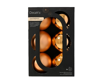 Baubles Polystyrene brandy dia8cm - image 1