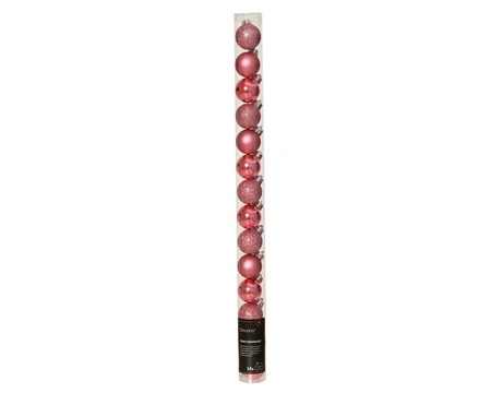 Baubles Polystyrene Pink Blossom D.3cm - image 2