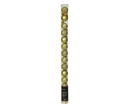 Baubles Polystyrene Warm Pistachio D.3cm - image 2