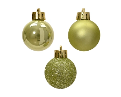 Baubles Polystyrene Warm Pistachio D.3cm - image 1